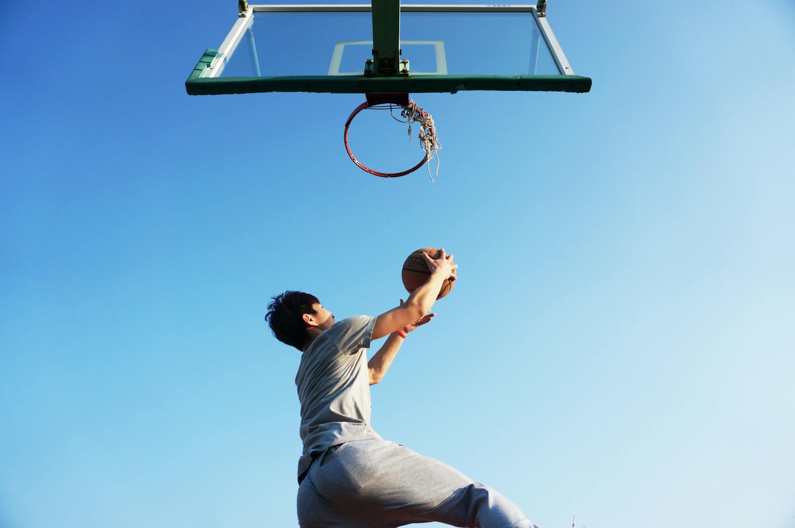 江西彩票 — 大乐透赛场扣篮瞬间